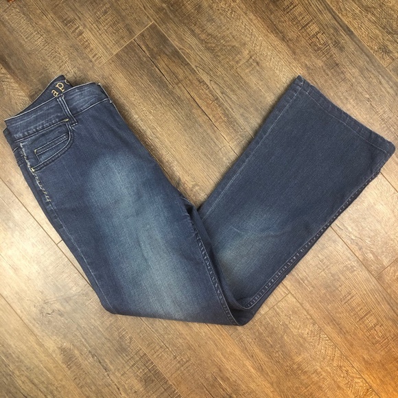 Apostrophe Bootcut Blue Jeans Pants Denim ((10)) - Picture 3 of 8